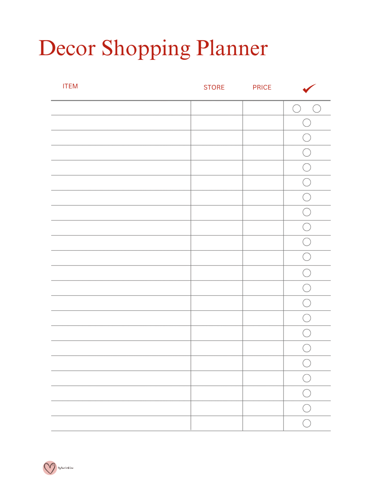 Christmas Planner – Free 38 Page Printable Planner To help you prep for Christmas 34