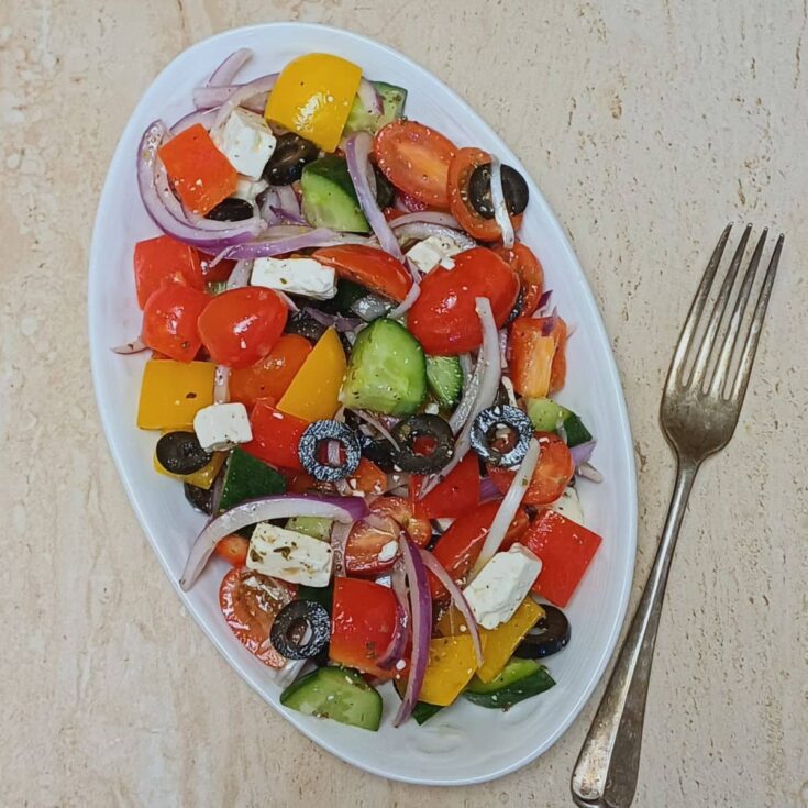 Image for Greek Vegetable Salad