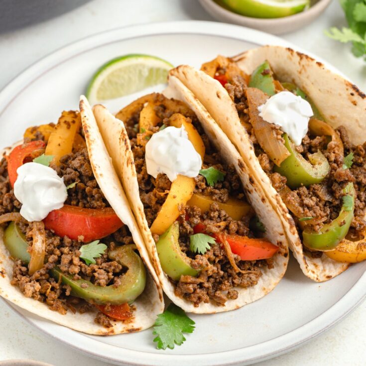 Image for Ground Beef Fajitas