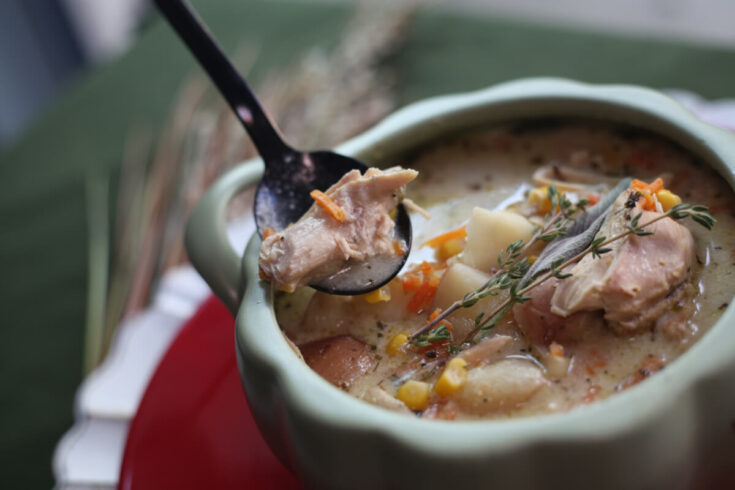 Image for Cozy Chicken Corn Chowder: An Easily Customizable Recipe