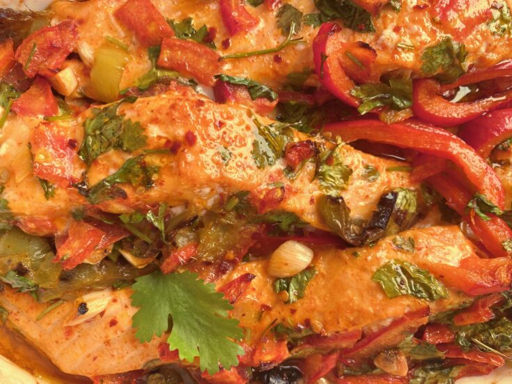 Image for Spicy Oven Baked Moroccan Salmon