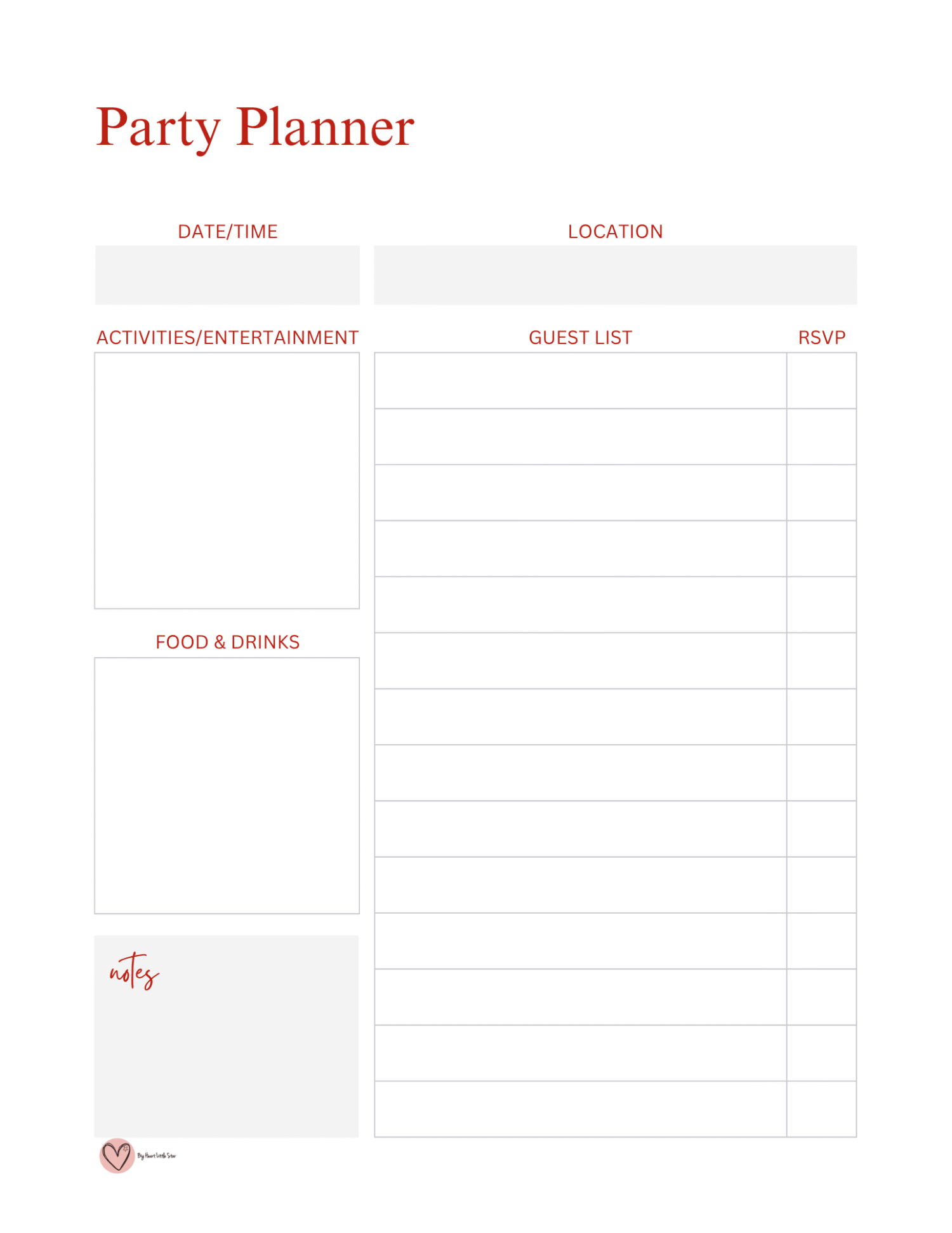 Christmas Planner – Free 38 Page Printable Planner To help you prep for Christmas 17