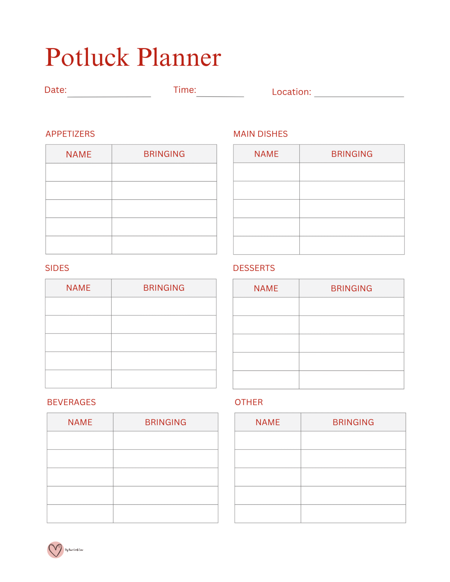 Christmas Planner – Free 38 Page Printable Planner To help you prep for Christmas 18