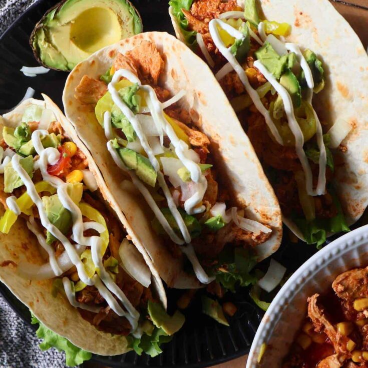 Image for Toss and Go Chicken Tacos in the Slow Cooker