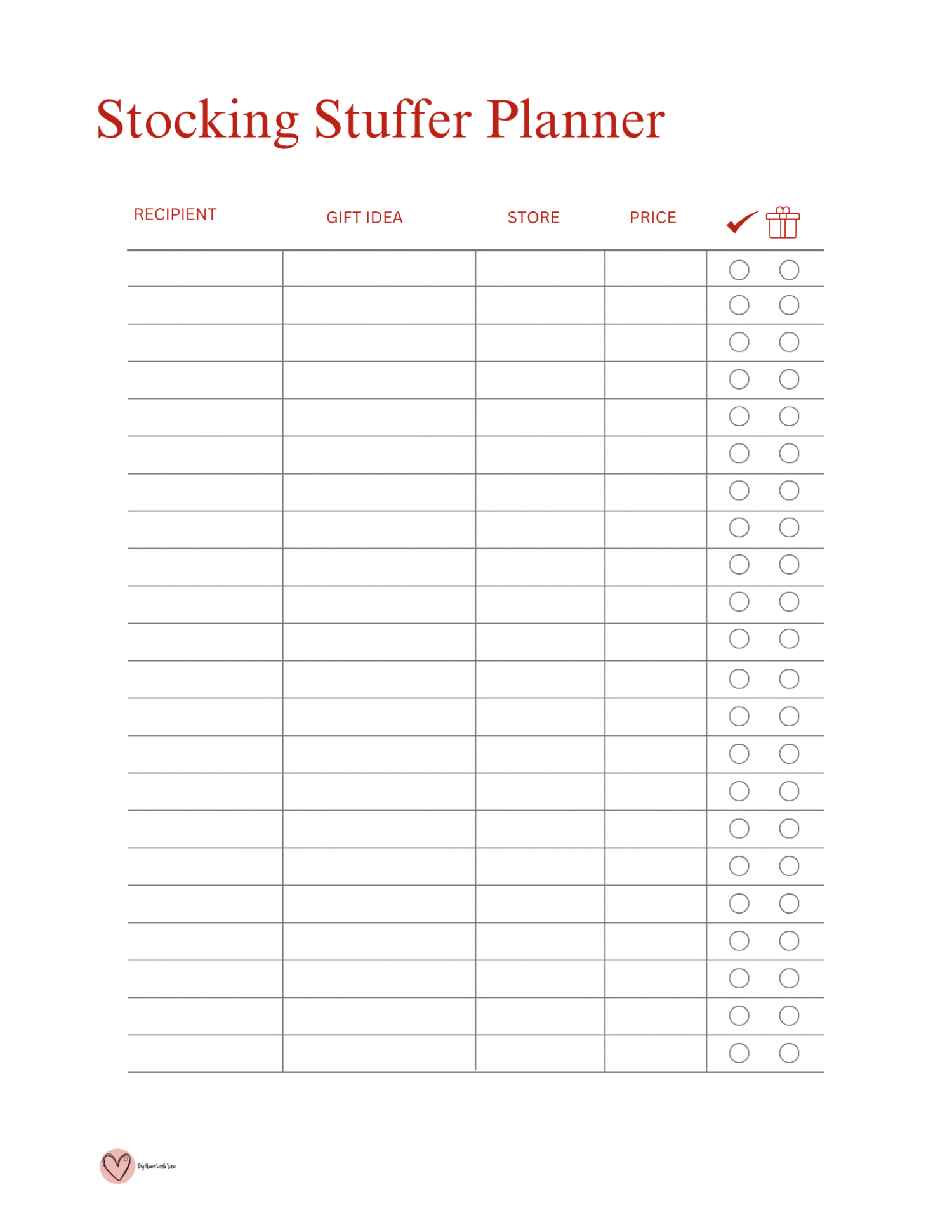 Christmas Planner – Free 38 Page Printable Planner To help you prep for Christmas 30