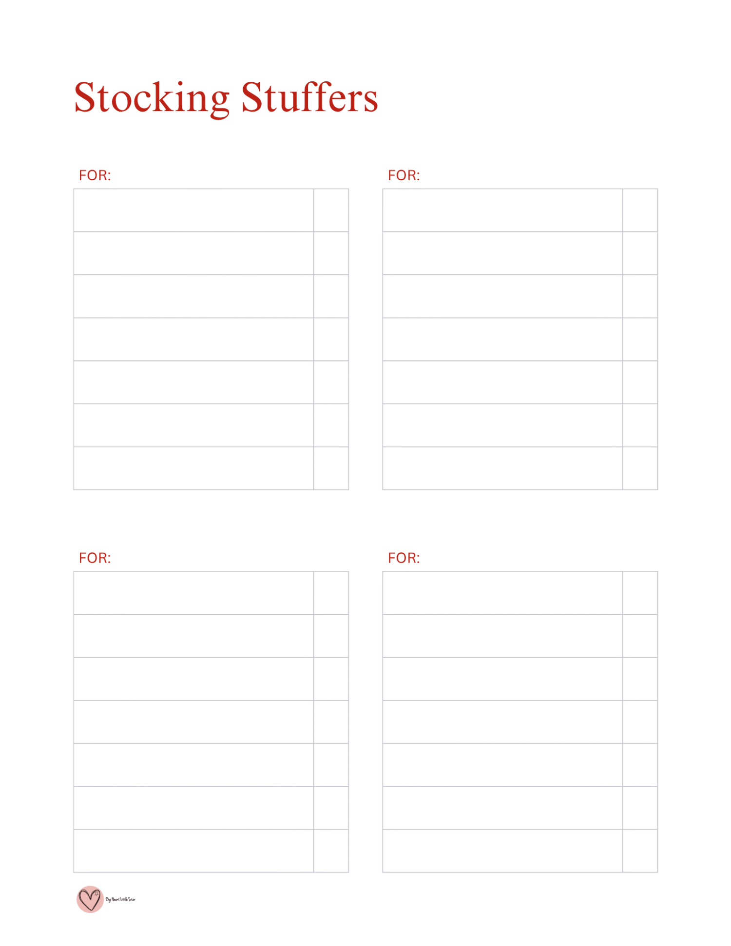 Christmas Planner – Free 38 Page Printable Planner To help you prep for Christmas 31