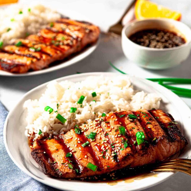 Image for Grilled Teriyaki Salmon