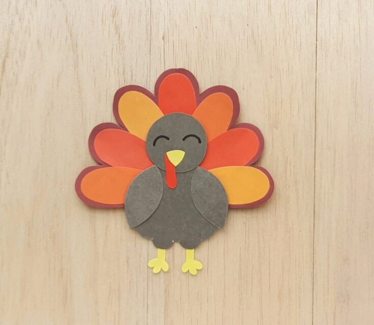 Image for Thanksgiving Turkey Paper Craft for Kids