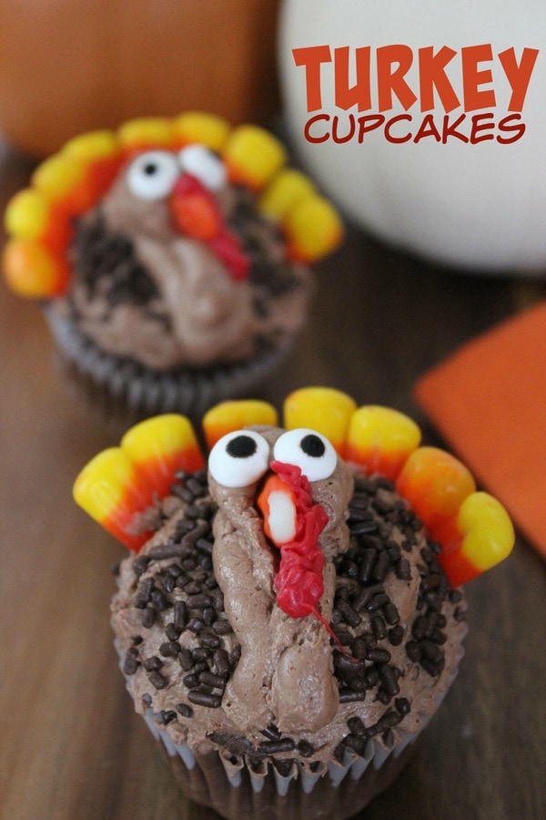 Image for Easy Turkey Cupcakes