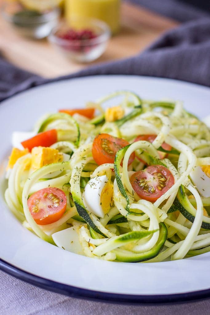 Image for Egg Zucchini Noodle Salad