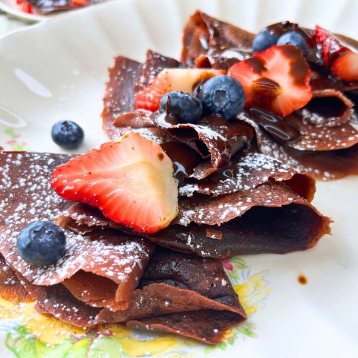 Image for Chocolate crepes so decadent, you'll never make pancakes again!