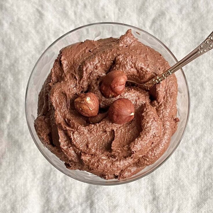 Image for Easy Chocolate Hazelnut Mousse (Rich and Creamy)