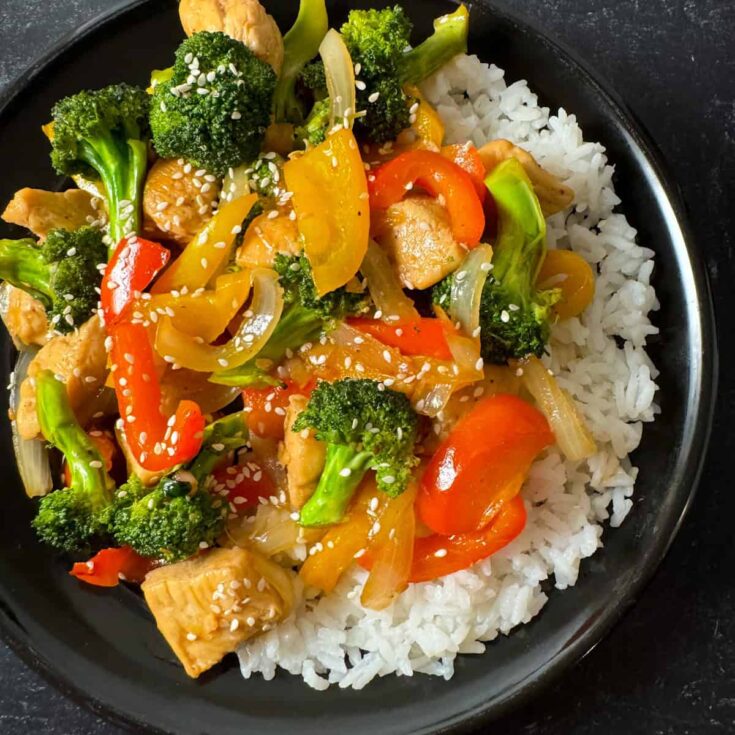 Image for Instant Pot Stir Fry Recipe (Chicken, Beef, or Pork!)