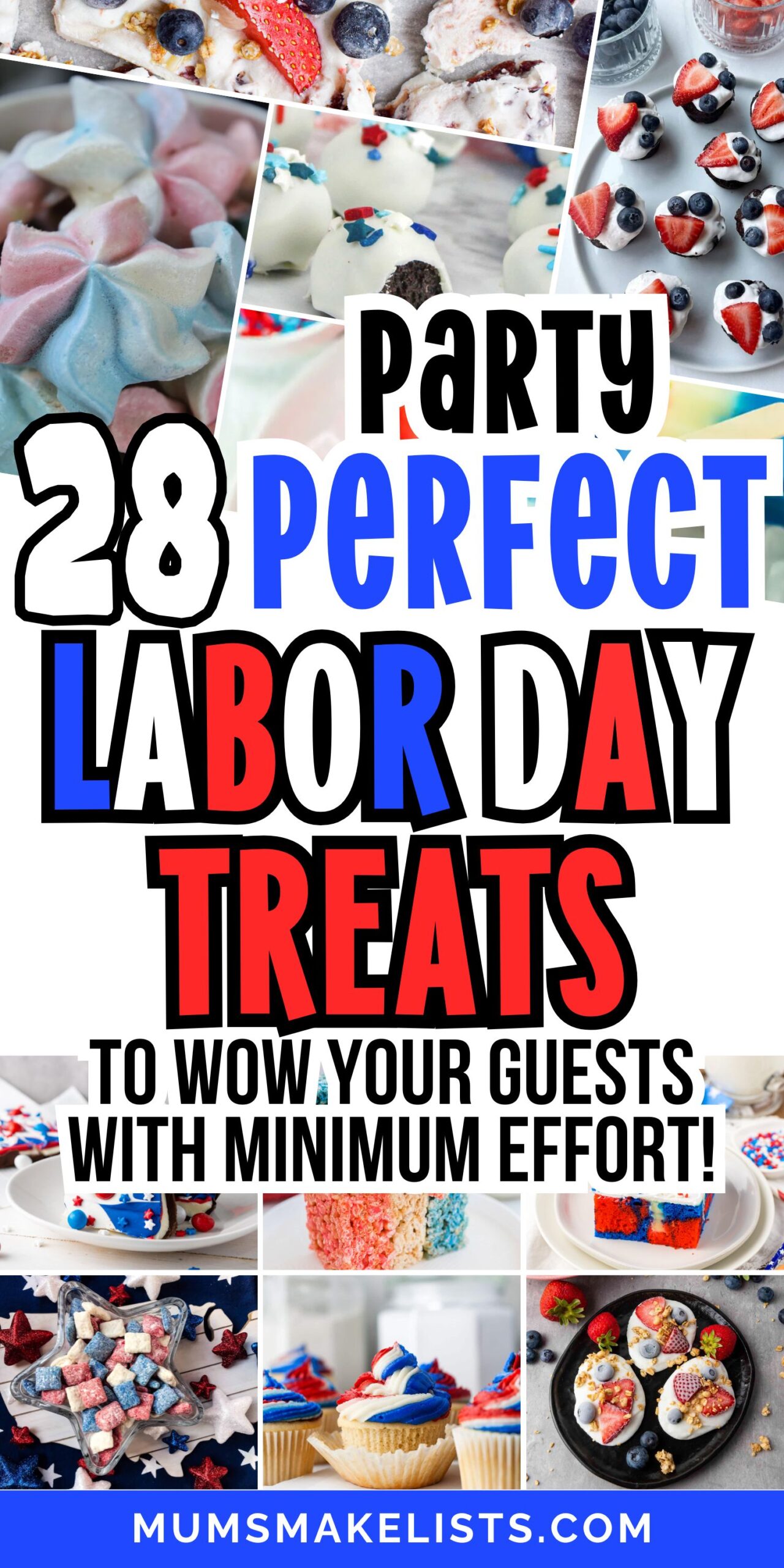 28 Irresistible Red, White & Blue Labor Day Treats That Will Steal The Show 30