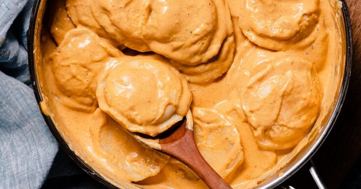 Image for Creamy Pumpkin Raviolirnrn
