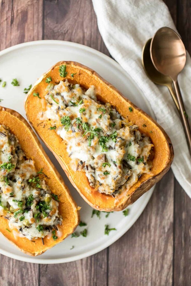 Image for Stuffed Butternut Squash with Wild Rice