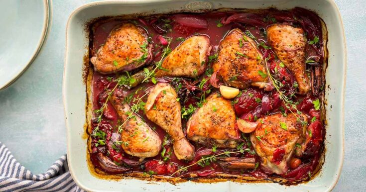 Image for Easy Chicken & Spiced Plum Casserole (Cozy & Flavorful)