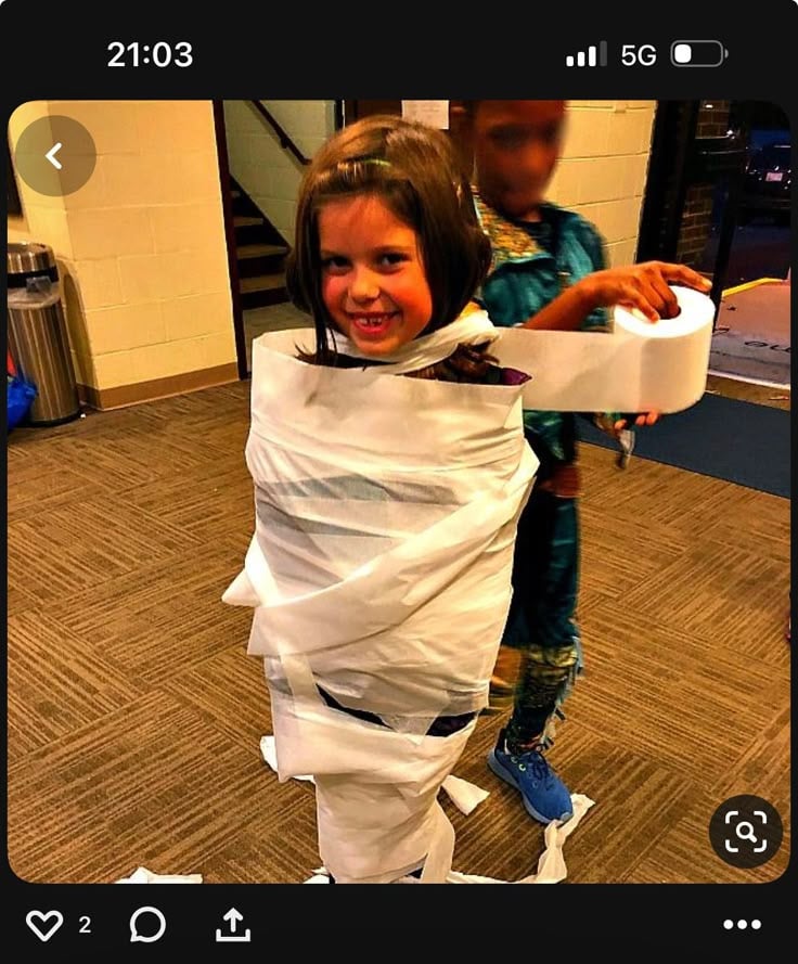 Image for Halloween Mummy Wrap Game