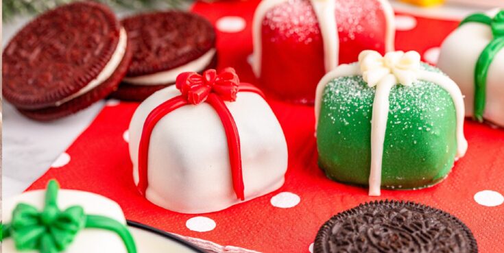 Image for Christmas Present Oreo Truffles
