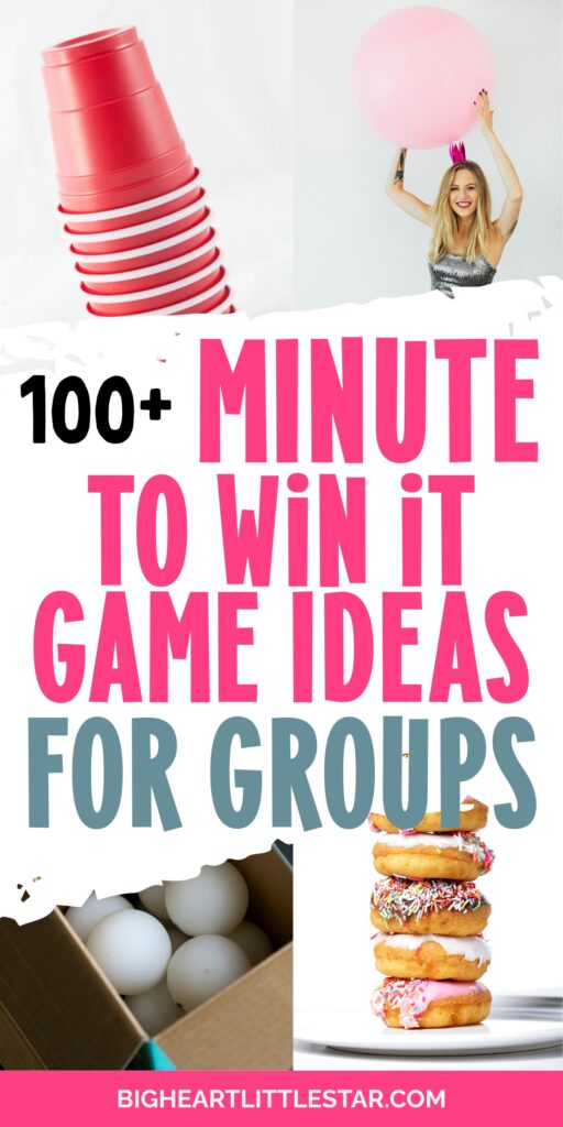 100+ Minute to Win It Game Ideas for Groups 2