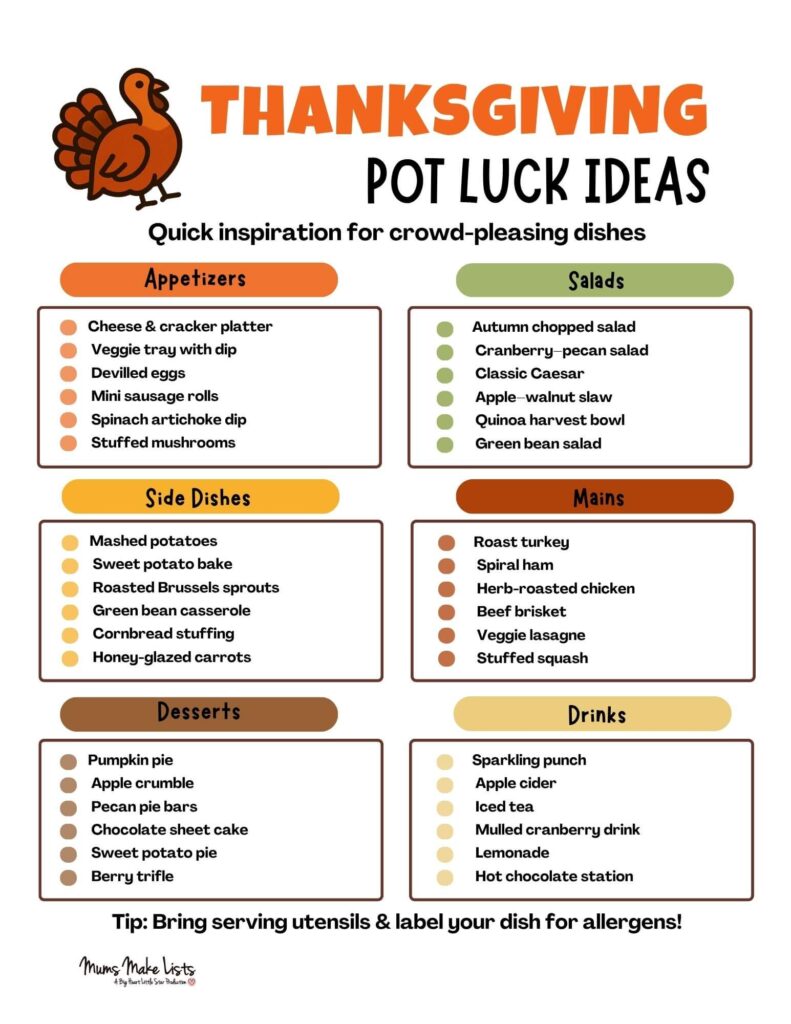 Thanksgiving Potluck Ideas That Are So Yum 2