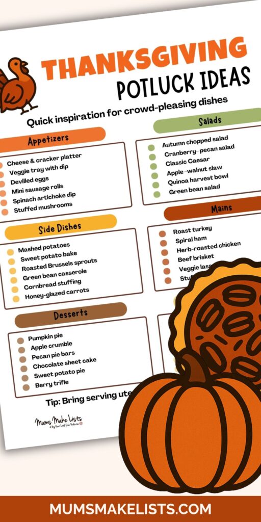 Thanksgiving Potluck Ideas That Are So Yum 3