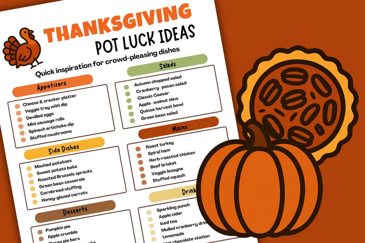 Thanksgiving Potluck Ideas That Are So Yum