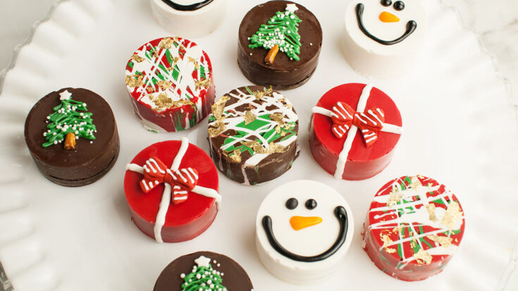 Image for Chocolate Covered Oreo Christmas Cookies