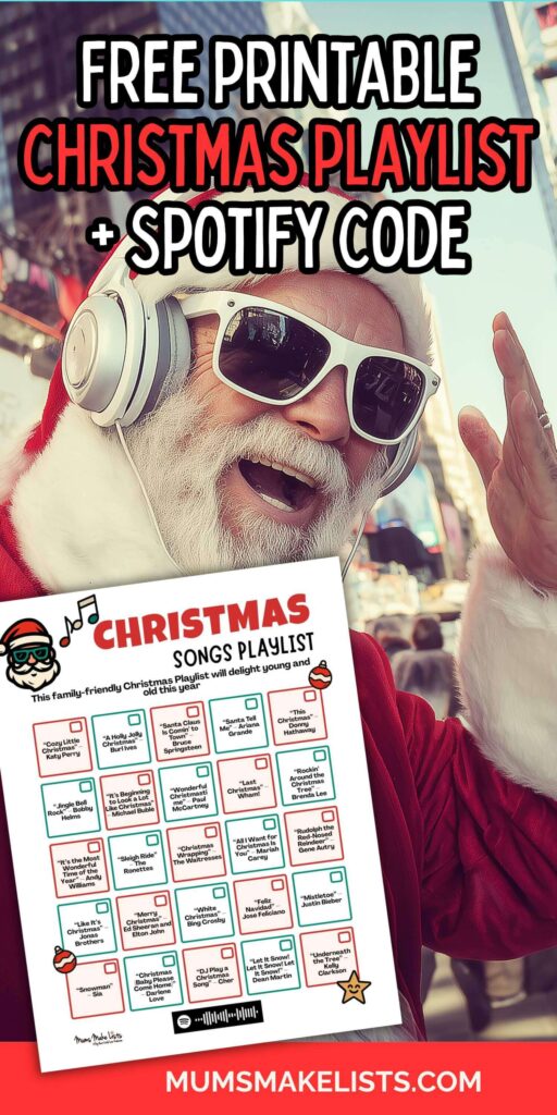 25 Songs for the Ultimate Family-Friendly Christmas Playlist (printable + Spotify Link) 4