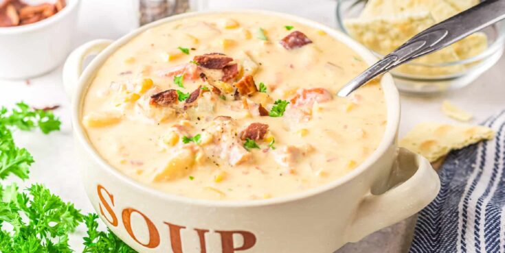 Image for Crockpot Potato Soup (Cheesy Delicious!)