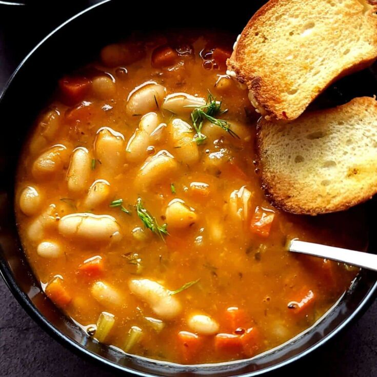 Image for Fasolada-Greek white bean soup