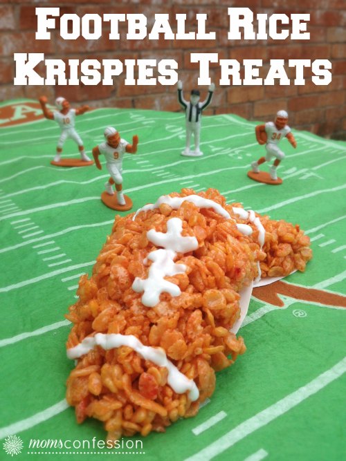 Image for Yummy Football Rice Krispies Treats