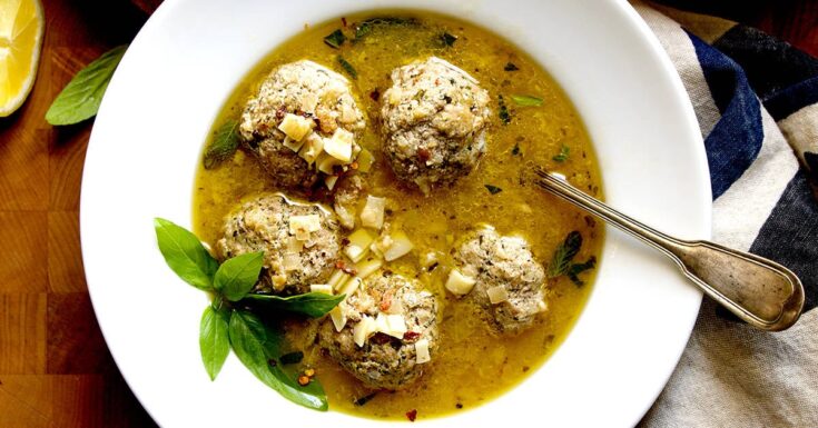 Image for Hearty Meatball Soup