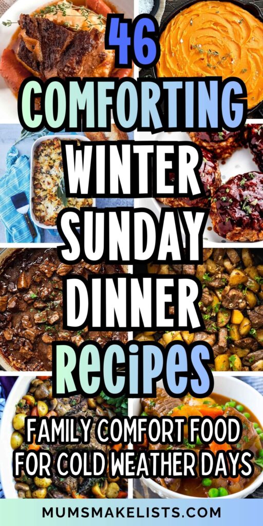 46 Winter Sunday Dinner Ideas for Cozy Cold Weather Days 49
