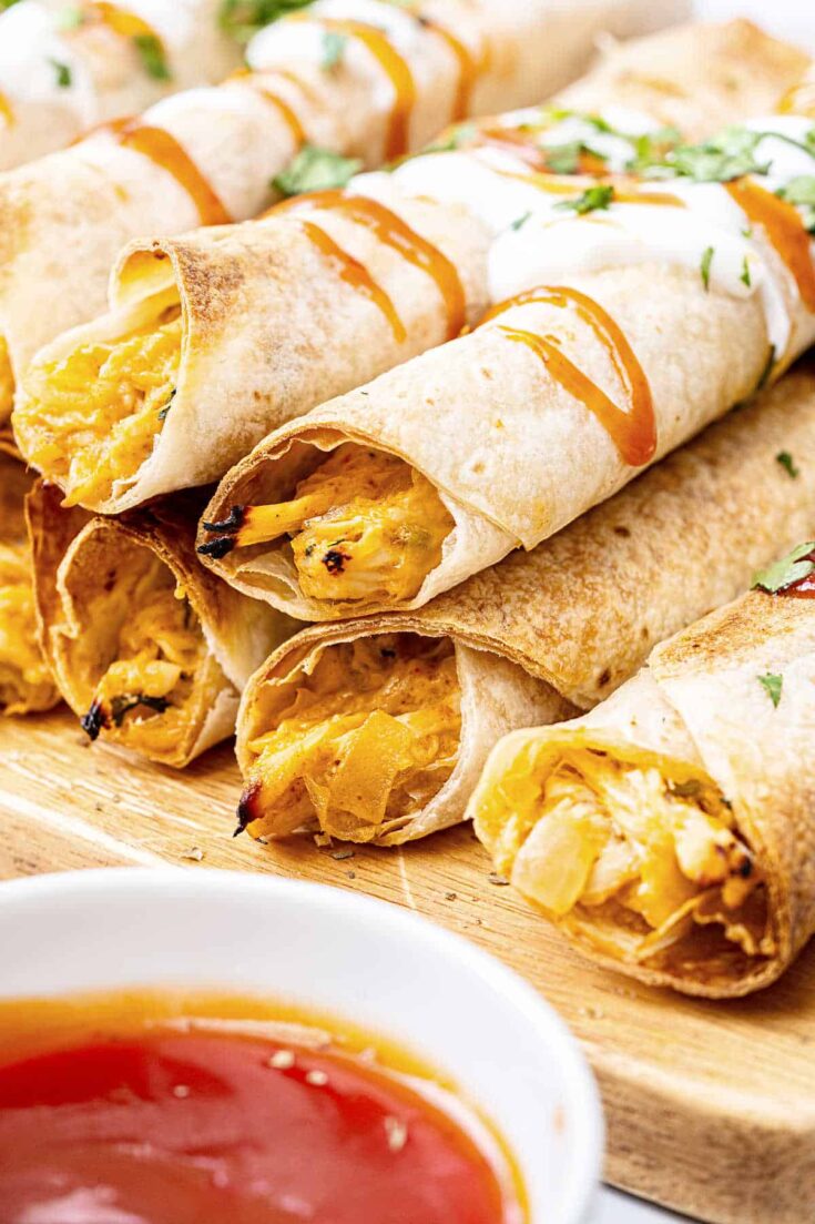Image for Baked Chicken Taquitos