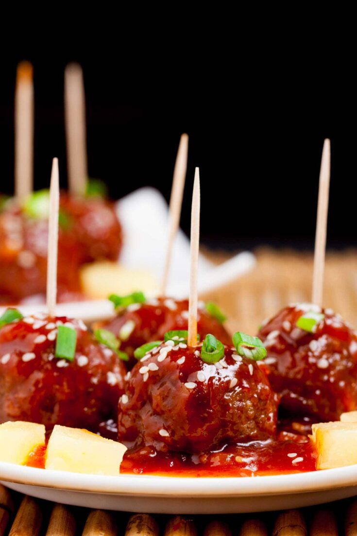 Image for Sweet and Sour Meatballs
