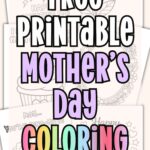 7 Best Free Printable Mother's Day Coloring Cards for Kids (2026 Edition!) 2 Pinterest Hidden Image