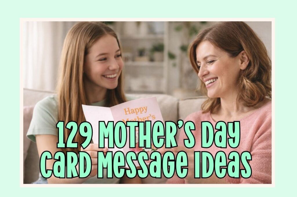 129 Mother’s Day Card Message Ideas to Write Inside Our Free Printable ...