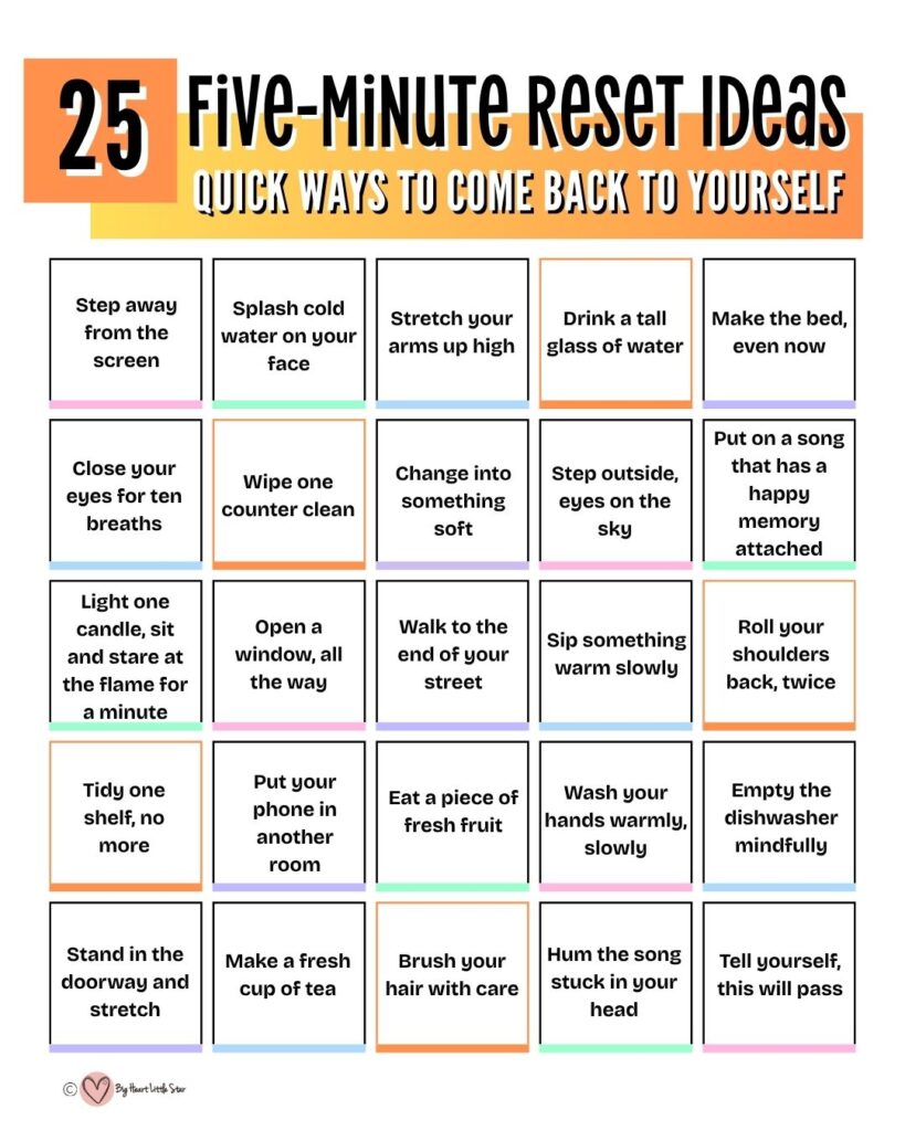5-Minute Reset Ideas: Quick Ways To Come Back To Yourself 2