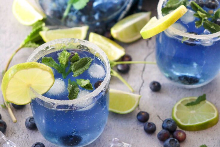 Image for Blueberry Mojito Mocktail: Refreshing & Easy Summer Drink
