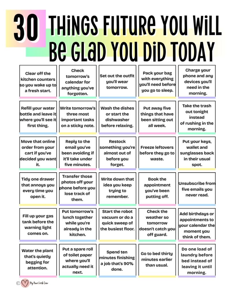 30 Things Future You Will Be Glad You Did Tonight 1 30 Things Future You Will Be Glad You Did