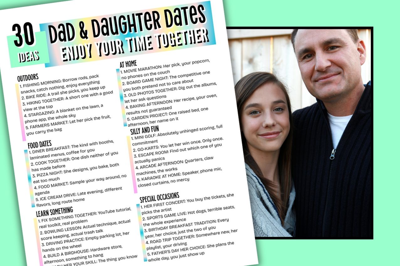 Dad and daughter date ideas