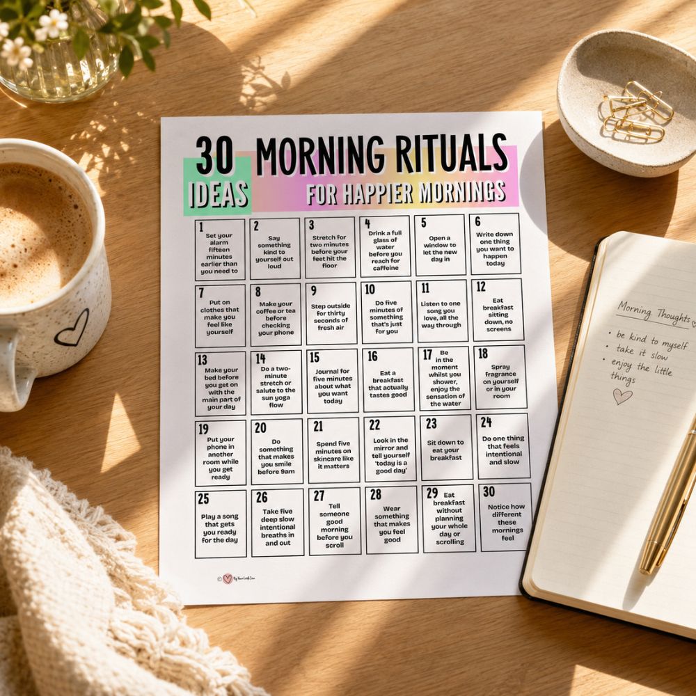 30 Morning Rituals For Happier Mornings 2 Free printable Morning Rituals ideas printable