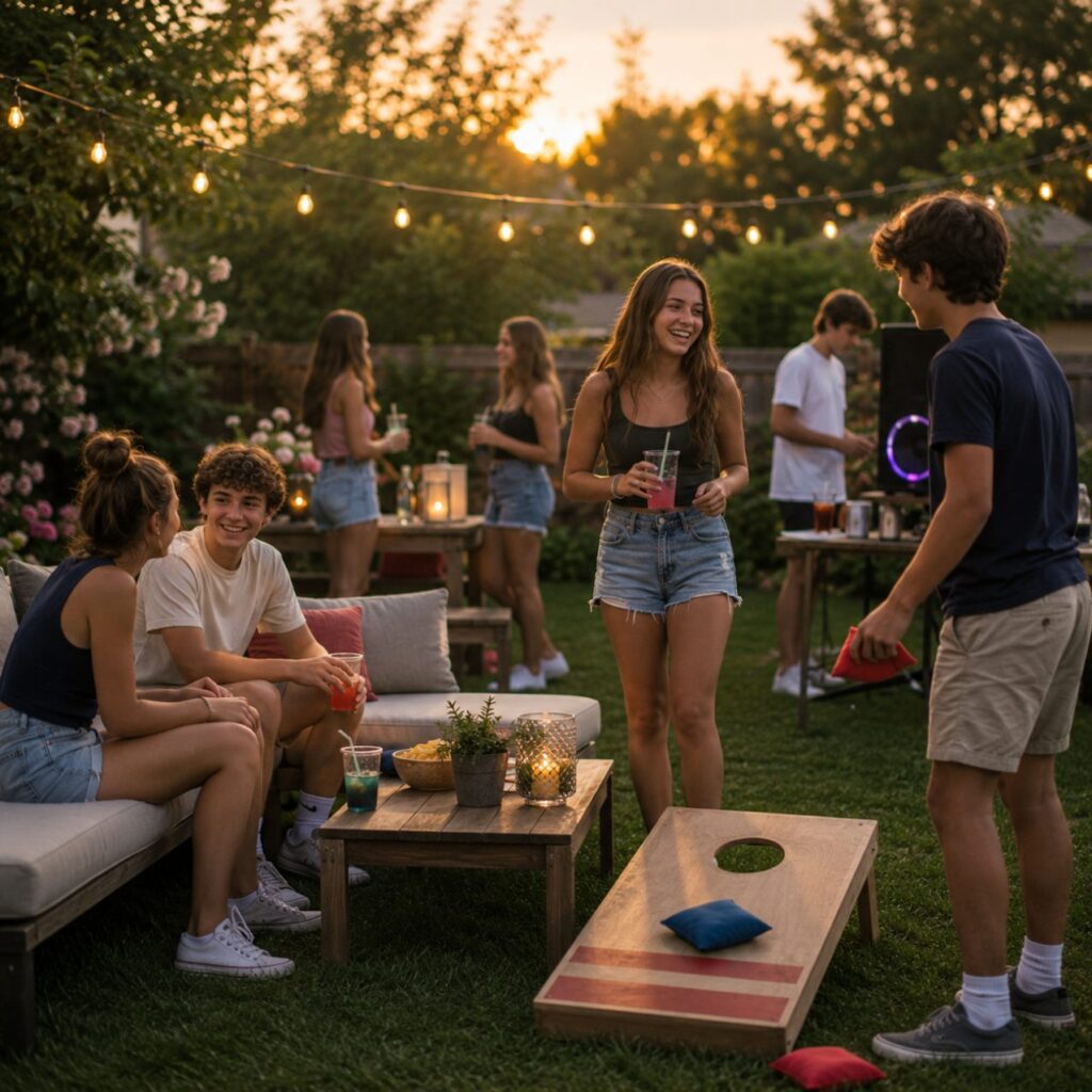 29 Summer Party Themes For Kids, Teens And Adults 5 Teen summer backyard party
