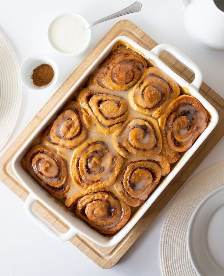 Image for Viral TikTok Cinnamon Rolls with Heavy Cream