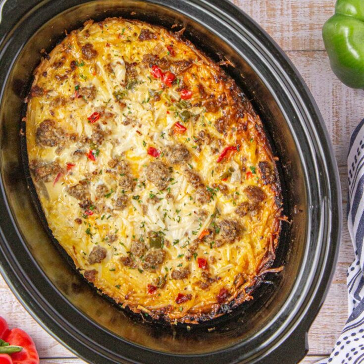Image for Overnight Crockpot Breakfast Casserole
