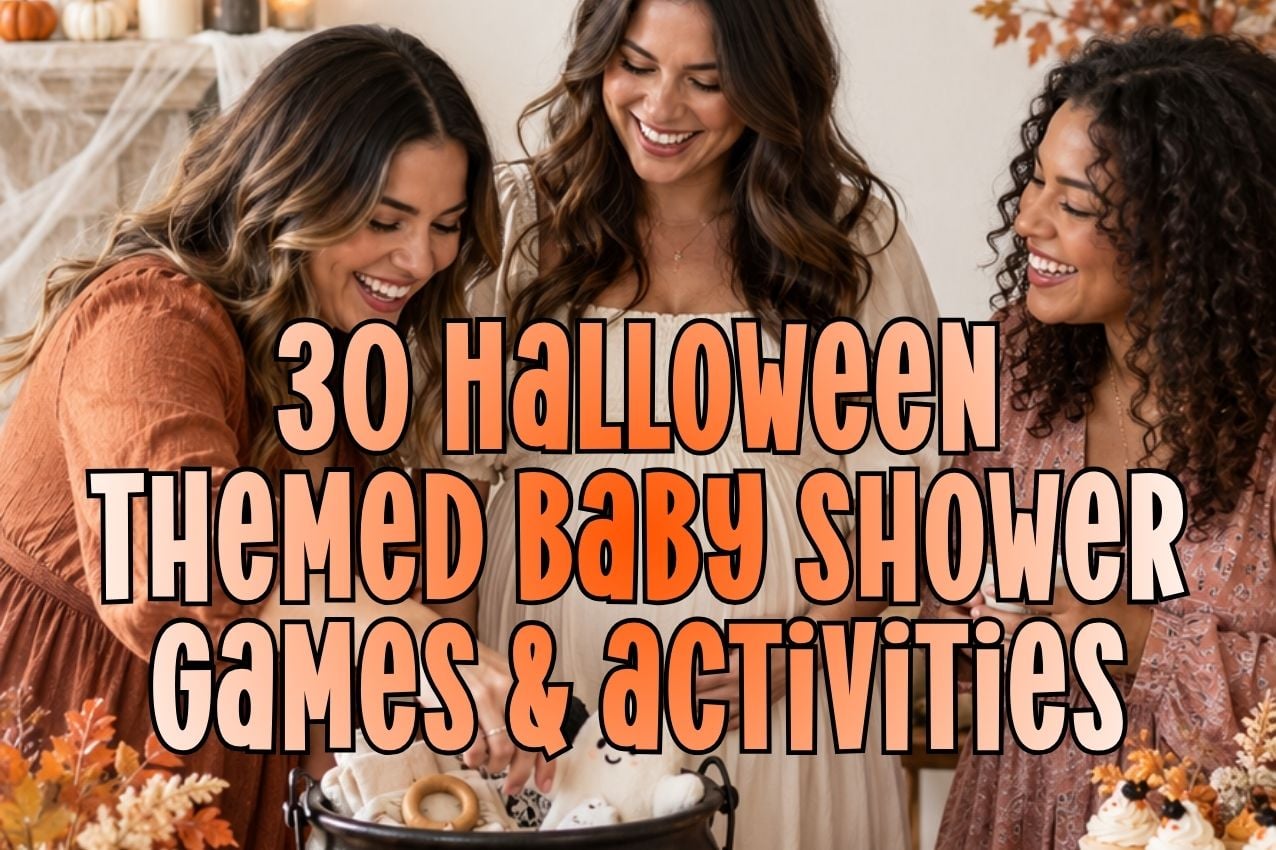 30 Halloween Baby Shower Games And Activities For A Spooky-Cute Celebration