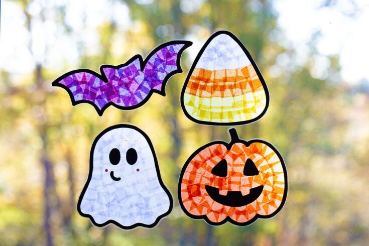 Image for Halloween Suncatcher Crafts