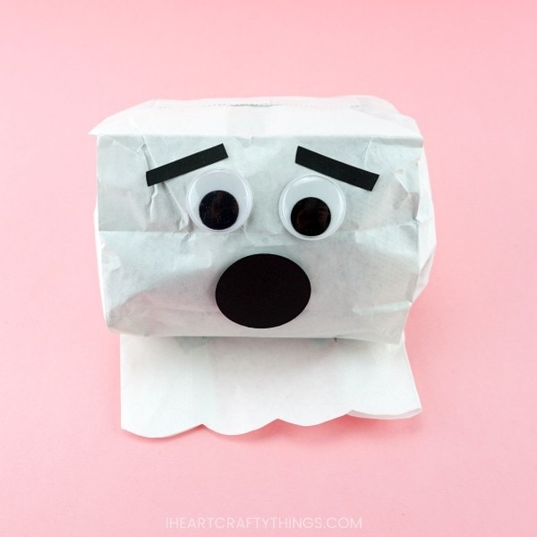 Image for Simple Paper Bag Ghost Craft