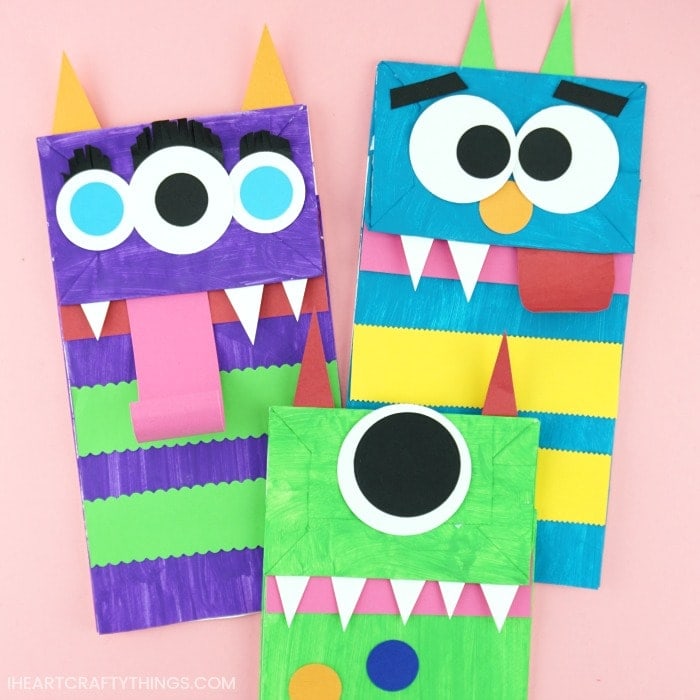 Image for Paper Bag Monster Puppets
